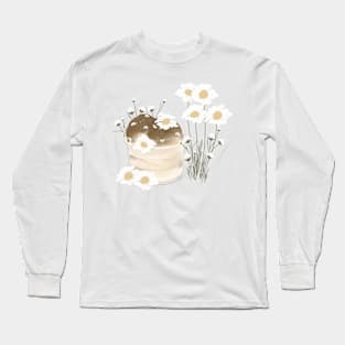 Discovering the Magic of Ice Cream and Flower Long Sleeve T-Shirt